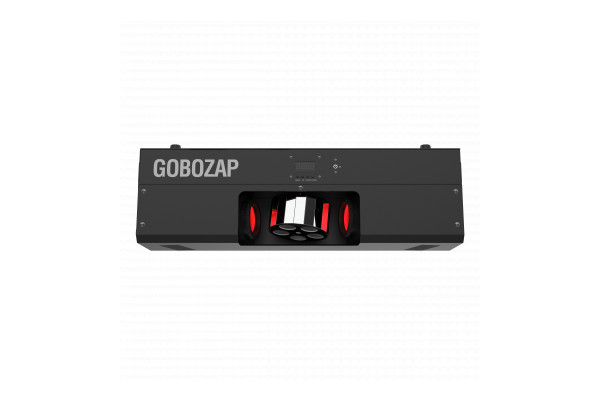 CHAUVET DJ Gobozap with light effect on at front facing angle