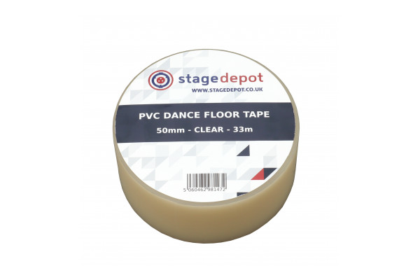 An Image of the stage depot clear dance floor tape