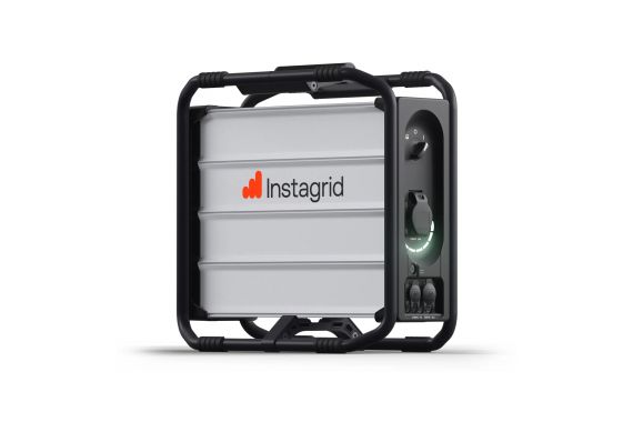 An Image of the side of the portable power unit