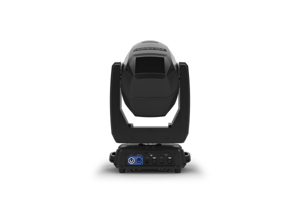 An Image of the back of the Hybrid 251SR Moving Head with all of the connecting ports and power connections