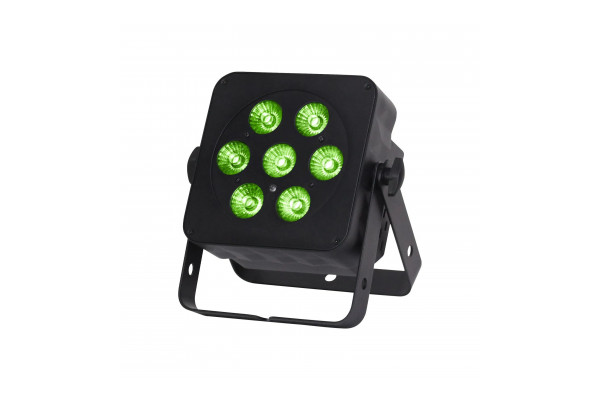 An Image of the front of the LEDJ Slimline 7Q5 LED Par
