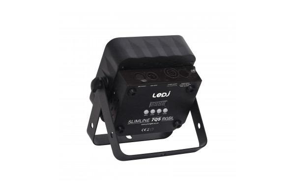 An Image of the back of the LEDJ slimline 7Q5 par showing the new True One connection
