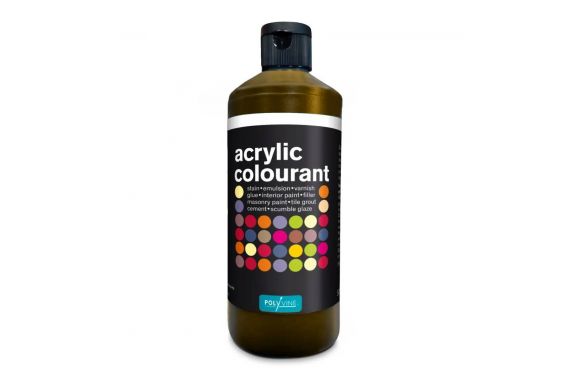 Polyvine Universal Acrylic Colourant 500g Medium Oak