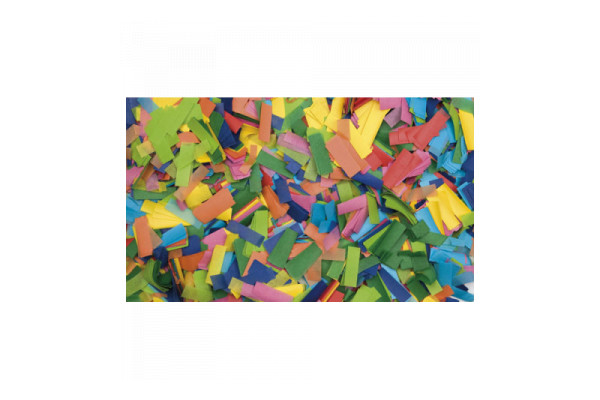 Magic FX CON01MC Multi-colour Rectangle Cut Confetti
