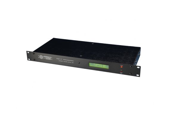 An Image of the formula sound digital volume control with the LCD display visible