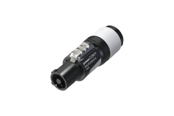 An image of the Neutrik Powercon white connector