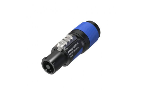 An image of the Powercon Blue connector