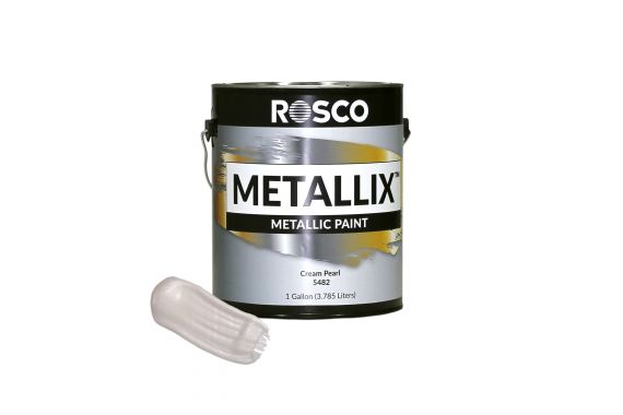 An Image of the Rosco Metallix cream pearl