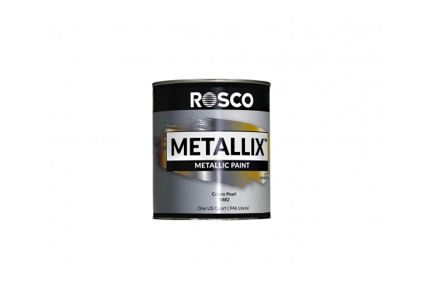 An Image of the front of the Rosco Metallix tin
