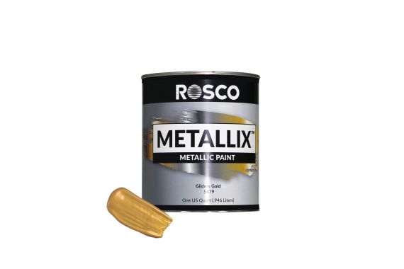 An Image of tin with a sample of the paint