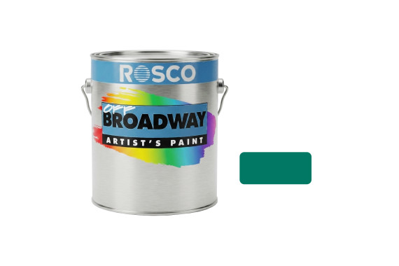 Rosco Off Broadway Pthalo Green Paint