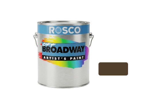 A tub of the Rosco Off Broadway Raw Umber