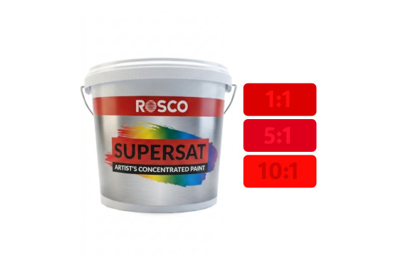 An image of the Rosco Supersaturated Red 5L