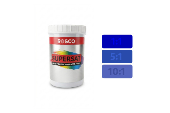 An Image of the Ultramarine Rosco Supersaturated paint