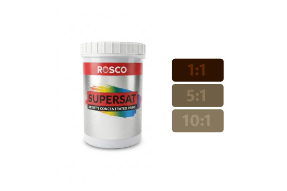 An image of the Rosco Supersaturated Van Dyke Brown 1L