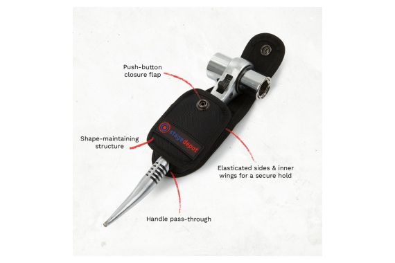 Podger Holster with a Quad podger