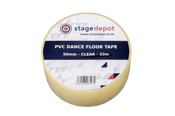 An Image of the front of the Stage Depot Dance floor tape