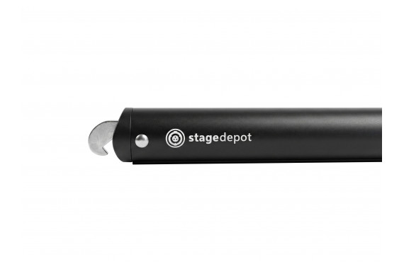 Our Stage Depot Black Pipe and Drape Adjustable Crossbar