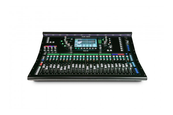An Image of the front of the Allen & Heath SQ-6 Audio Mixing Console