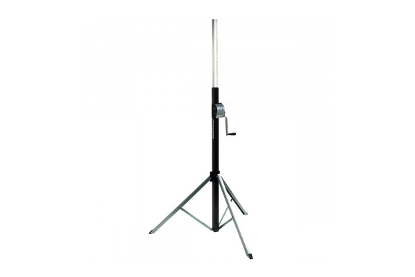 A view of the 2.8m wind up lighting stand
