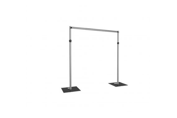 An Image of the Pipe and drape 3 x 3m kit