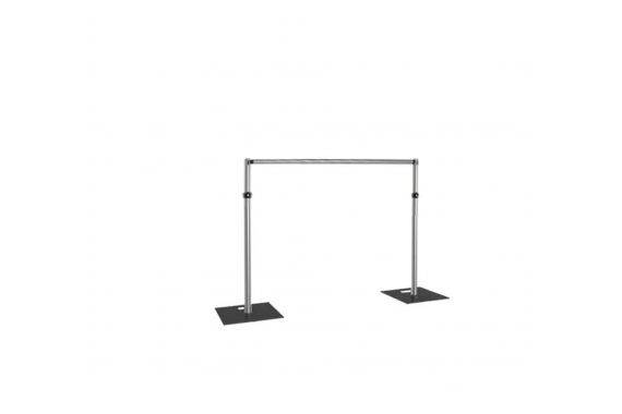 An Image of the Stage Depot Pipe and Drape Kit