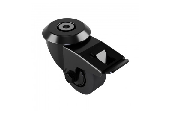 A close up image of one of the castors included within the the upgrade kit for the Stage Depot Tank Trap