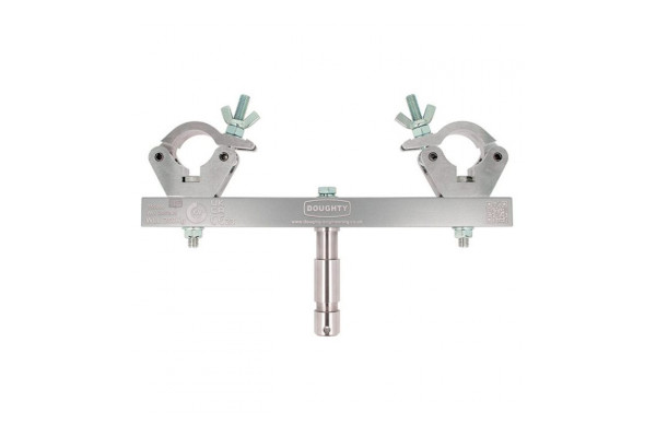An Image of the Doughty Solid Truss Adaptor in silver
