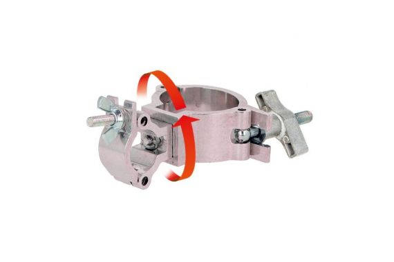 An Image of the doughty clamp in silver