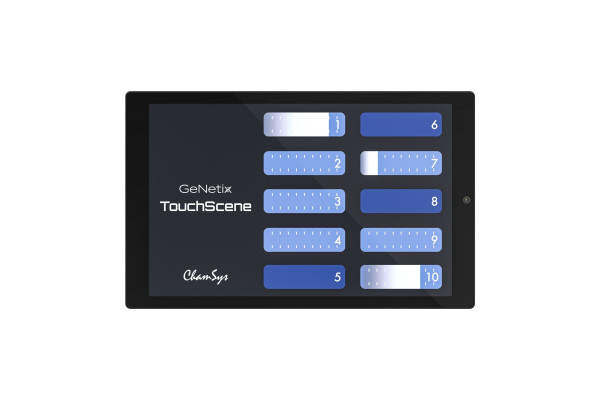 A front view of the Touch Scene