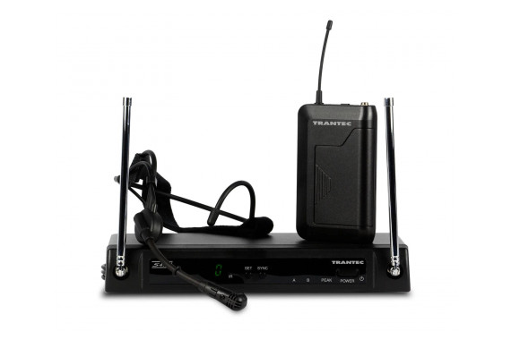 An image of the Trantec Microphone beltpack system