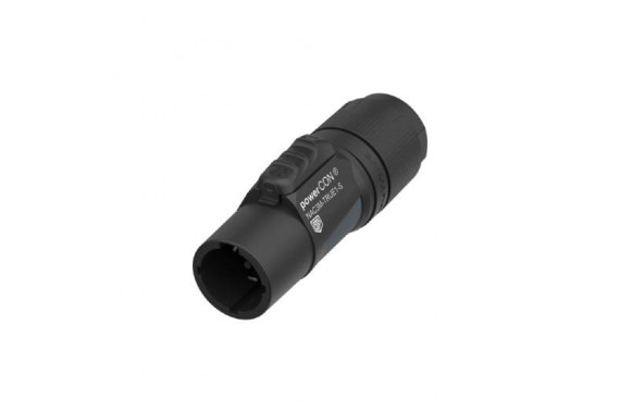 An image of the True1 Male IP65 connector in black