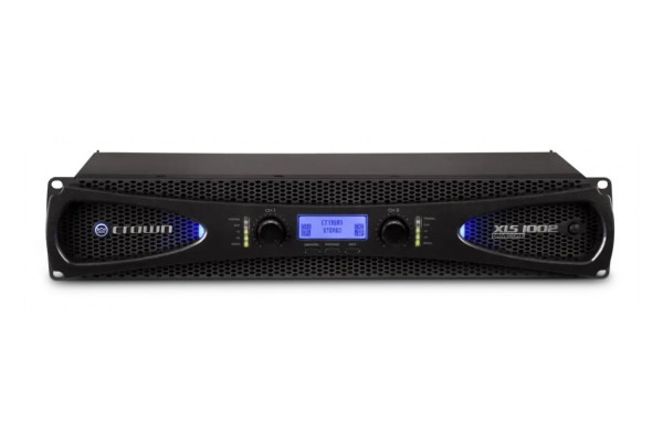 An Image of the front of the XLS 1002 powered amp with DSP
