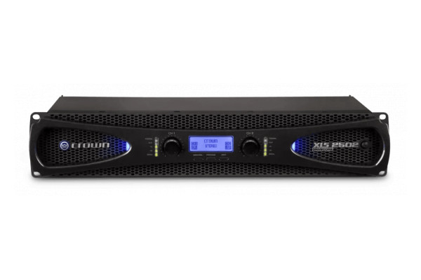 An Image of the front of the Crown XLS Two-Channel amp