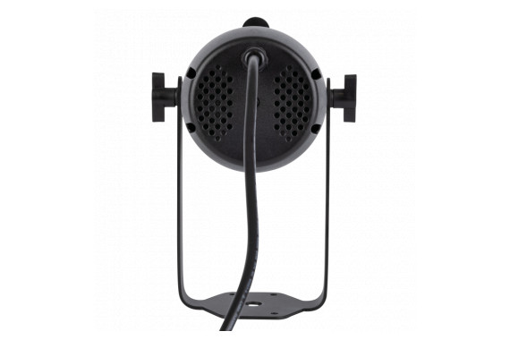 An Image of the back of the Artecta gobo projector showing the one power cable