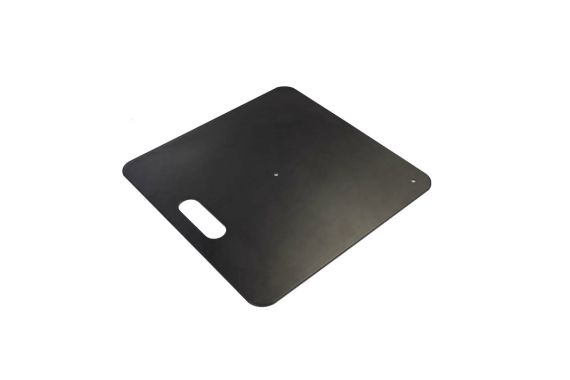 An Image of the Pipe and Drape Baseplate