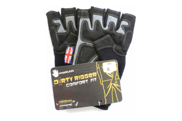 Dirty Rigger Comfort Fit Super Dexterity Work Wear Gloves, Sound, Light,  Rigging