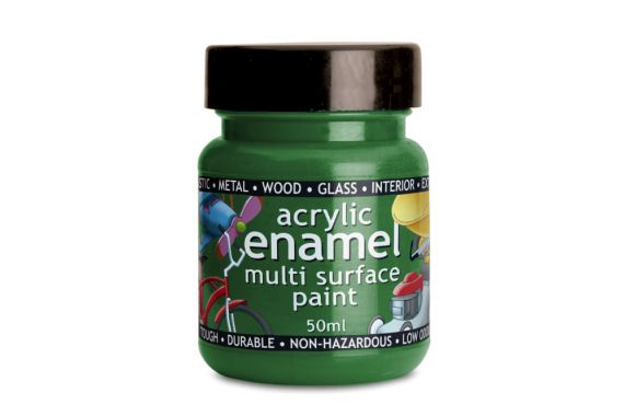 Polyvine Acrylic Enamel Paint Emerald 50ml