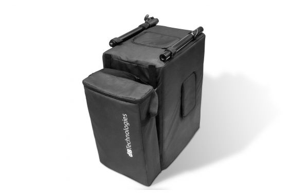 An Image of the carry case for this speaker system