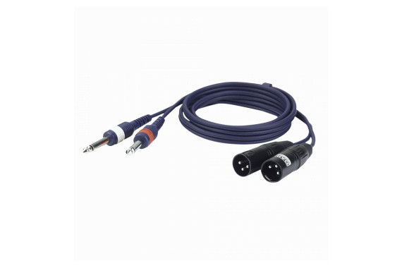 An image of the DAP mono jack to XLR cable