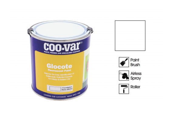 Coo-Var Glocote Fluorescent Foundation Base Paint 1L