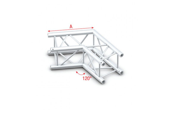 An Image of the Milos Pro G, global truss compatible 120 degree corner