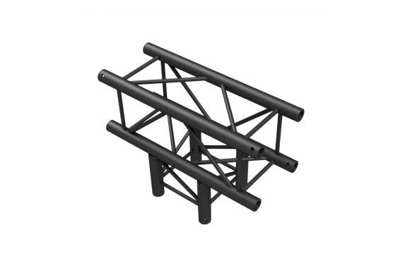 An Image of the Milos truss vertical T-Cross in black