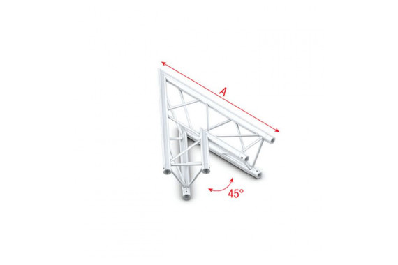 An Image of the Milos Truss 45 degree corner section
