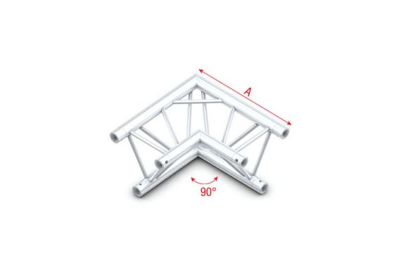 An Image of the Milos Pro-30 90 degree corner section