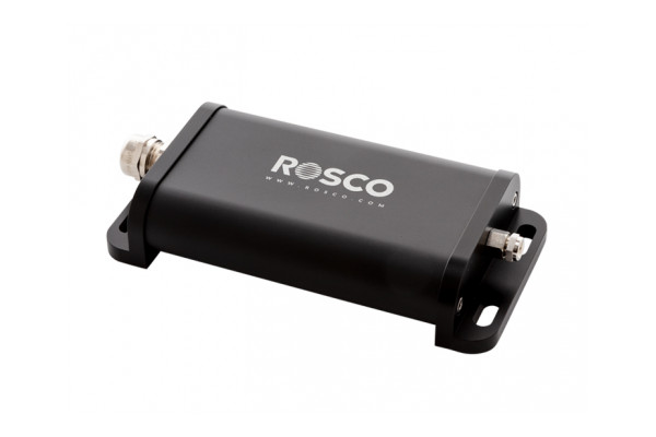 An image of the Rosco Image Spot Driver Enclosure with IP65 rating in black