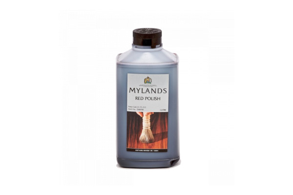 Mylands Red Polish 500ml can be used to tint other polishes in the Mylands Shellac Polish range