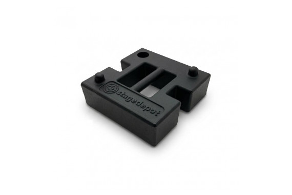 Out Stage Depot 12.5kg theatrical stage weight in black