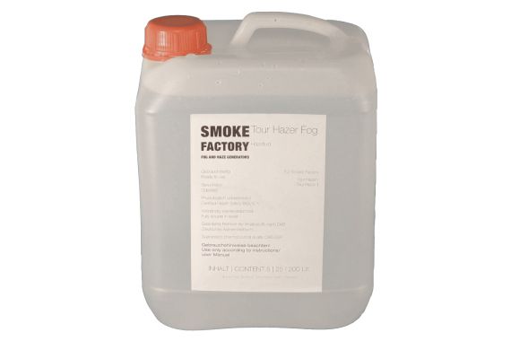 An Image of the 5l bottle of smoke factory tour hazer 2 fluid