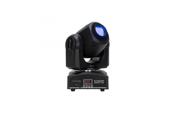 Front View of the ADJ Eliminator Spot 30 Moving Head
